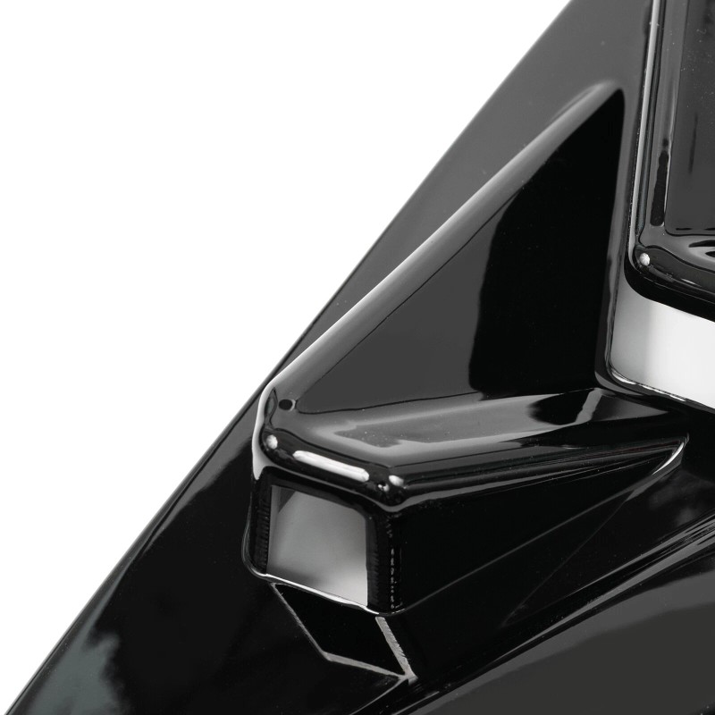 XUKEY For 16-21 Honda Civic HATCHBACK Black Side Vent Rear