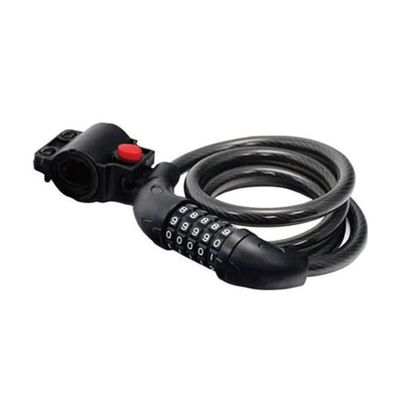 Bicycle Bike Dial Lock Wire Lock Bicycle Lock Length 47.2