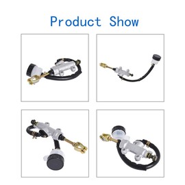 Rear Brake Master Cylinder Reservoir Replacement for Honda ATC-250R 200X Replacement for Yamaha R-D 400 Raptor 660 660R