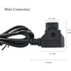 D-Tap to Locking DC 5.5 2.5mm Monitor Power Cable for
