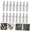 Kisangel 40pcs Aluminum Arrow Arrow Tails Accessories for Enhanced Archery