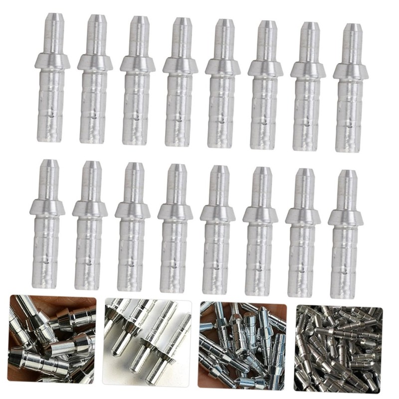 Kisangel 40pcs Aluminum Arrow Arrow Tails Accessories for Enhanced Archery