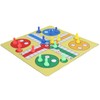 Ludo Chess Set Folding Roll Up Board Game Pad with