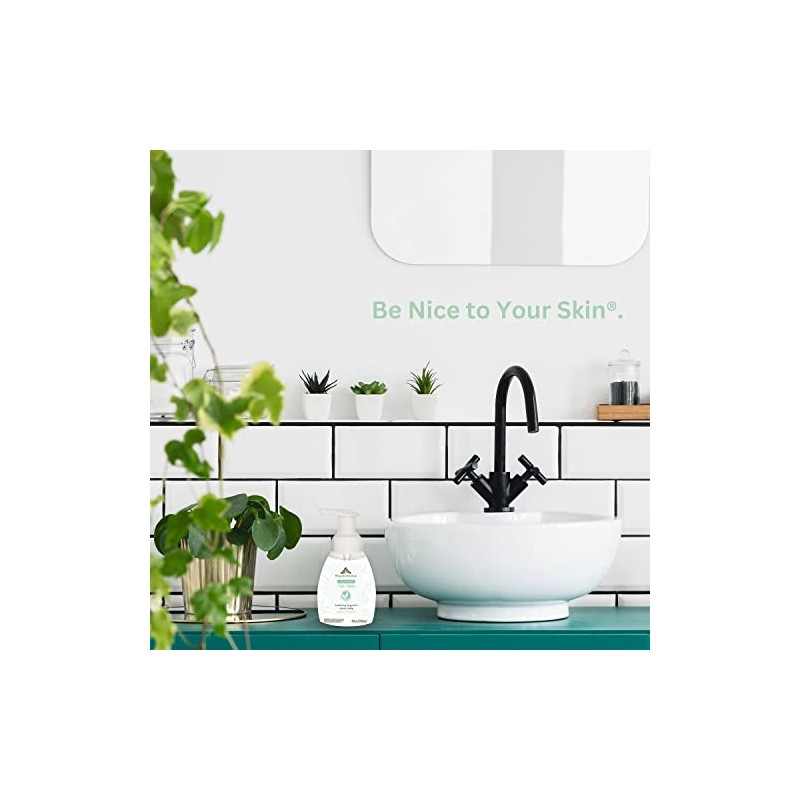 Essentials- Jabón de manos espumoso de glicerina, árbol de té,