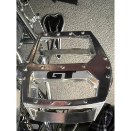 Dyno GT~BMX ~1~WHITE~DECAL~FOR~Seat Post Clamp/ Pedals/GT MAG WHEELS