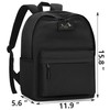 IPEB Lightweight Casual Backpack W11.9 xD5.6 xH15.8 Waterproof Daily Use
