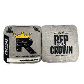 Reynolds Cornhole Bags - Pro AV - ACL Pro Approved - Set of 4 (Grey)