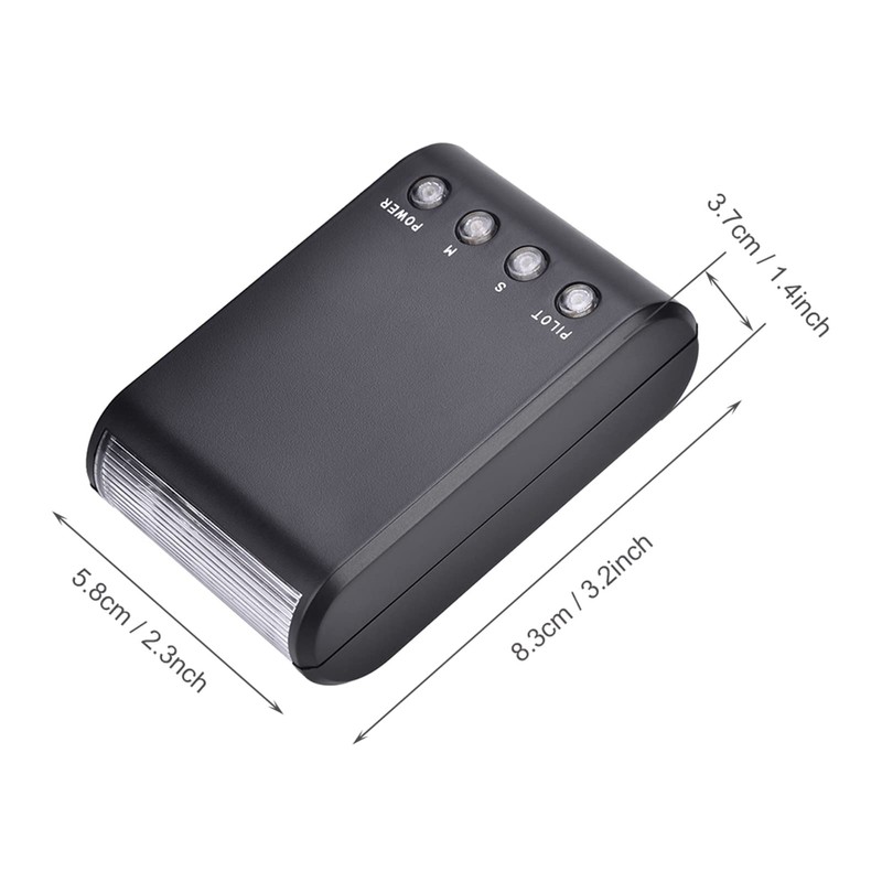 On Camera Flash Speedlite, Portable Mini Digital Hot Shoe Mount