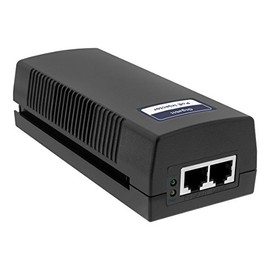 BV-Tech Gigabit Power Over Ethernet PoE+ Injector | 30W | 802.3 af/at | Plug & Play | Auto Power Detection | up to 100 Meters (325 Feet)