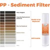 iSpring FP25B High-Capacity 20” x 4.5” Sediment Water Filter Cartridge,