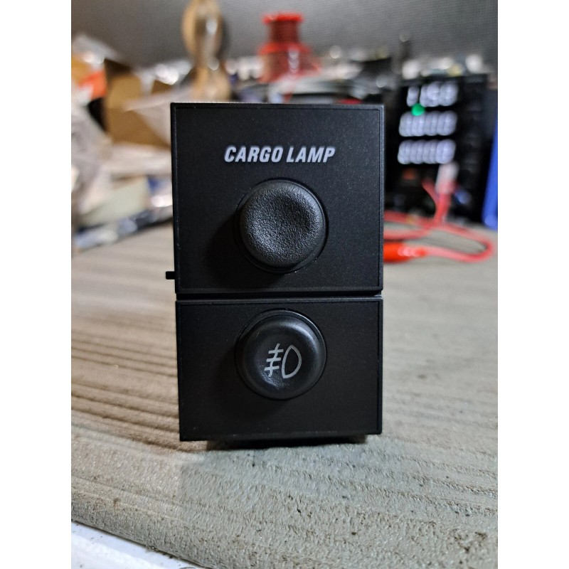 LED 2003-2006 Silverado Sierra Foglight Switch (White Led/Blue Indicator)