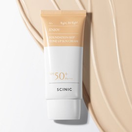 Cynic 싸이닉 엔조이 파데스킵 수분 톤업 선크림 SPF50+ PA++++ CYNIC Enjoy Fade Skip Moisture Tone-Up Sun Cream SPF50+ PA++++