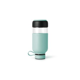 Lekue Bottle To Go reusable water bottle, 20 ounce, Turquoise