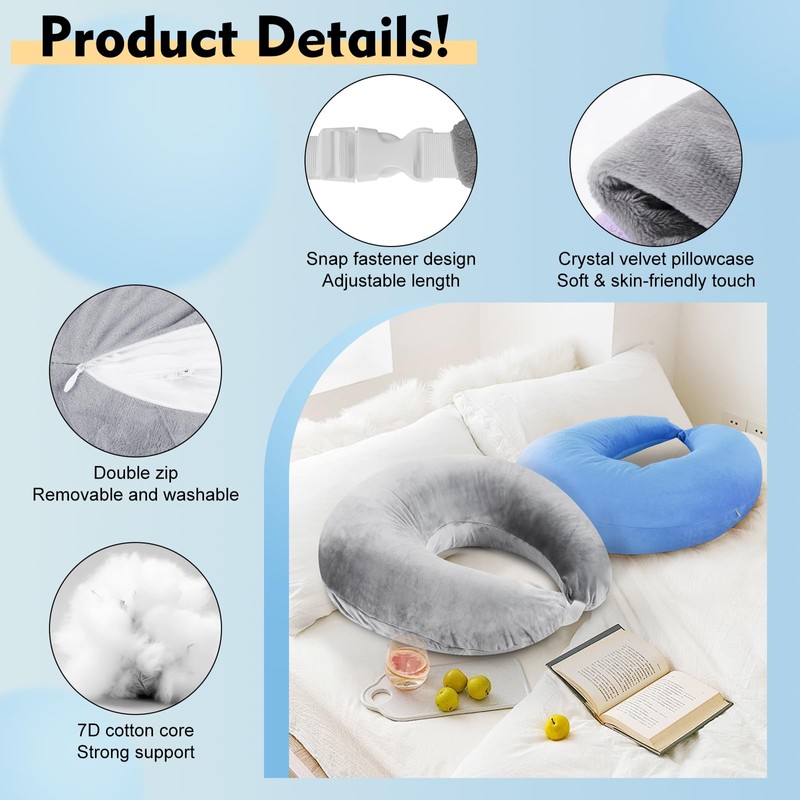vamorry Gaming Pillow Arm Support Pillow for Bed & Sofa: