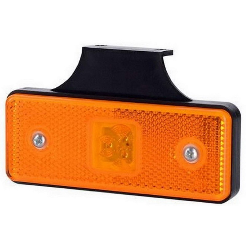 4 x 3 SMD LED Orange Marker Light with Bracket