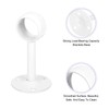 sourcing map 4 Pcs 0.98 Inch Curtain Rod Holder, Ceiling
