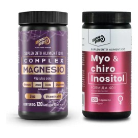 Magnesio Citrato Glicinato Myo Chiro Inositol Vitamina D3 Sabor Cápsulas