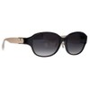 Furla SFU849J 700P 55 Women's Sunglasses, Frame Color: Shiny Black;