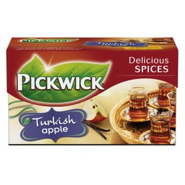 Pickwick Tea Turkish Apple, Flavoured Black Tea, 20 Tea Bags