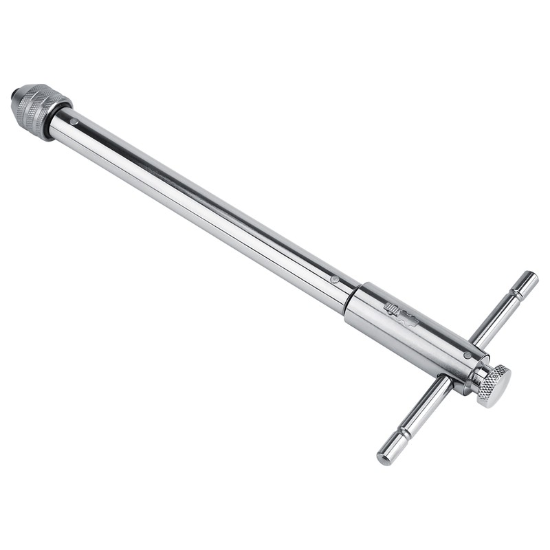 Adjustable T Bar Handle Ratchet Tap Wrench M3 M8 &