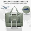 Travel Duffel Bag, Weekender Bags for Women with Shoe Compartment,2Pcs