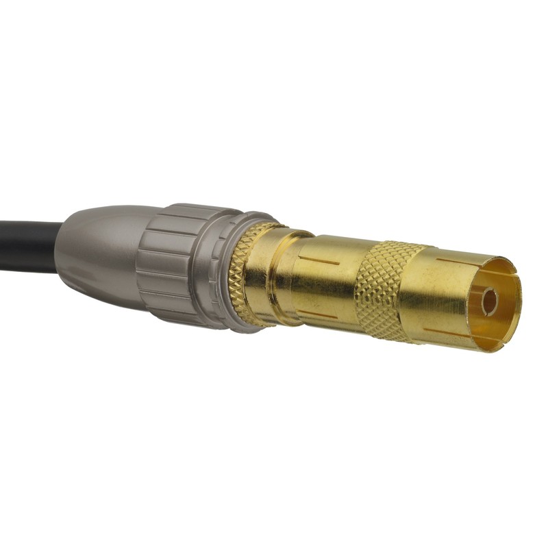aricona TV antenna cable gold plated coax plug