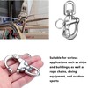 SUNOOM 316 Stainless Steel Quick Release Snap Shackle,Swivel Shackle Snap