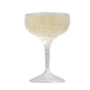 AIOS Unbreakable Polycarbonate Champagne Saucer/Coupe Glass 260ml (4)
