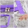 Volumoon Clear Clothes Storage Bag, 3 Pack Large Capacity Storage