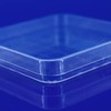 Scicalife 10 Sets Square Petri Dish with Lids, Plastic Material,