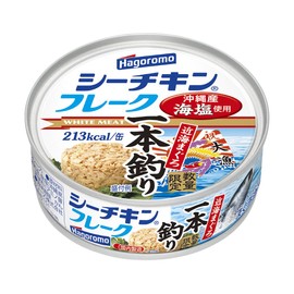 Hagoromo 0237 Sea Chicken Flakes (Single Fishing) 2.5 oz (70 g) x 6 Packs