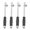 4 Pcs Dual Head Air Chuck 1/4 Inch Female NPT