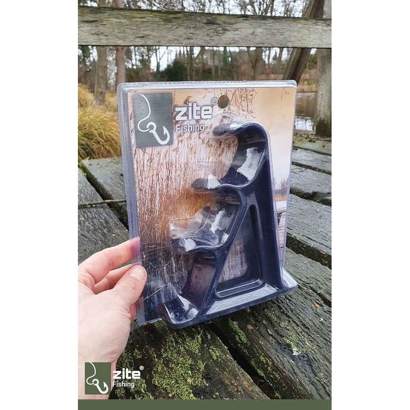 Zite Fishing Rod Wall Mount Set, Rod Holder for Wall