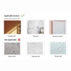 Thick Cork Board Tiles for Wall with Push Pins, Removable