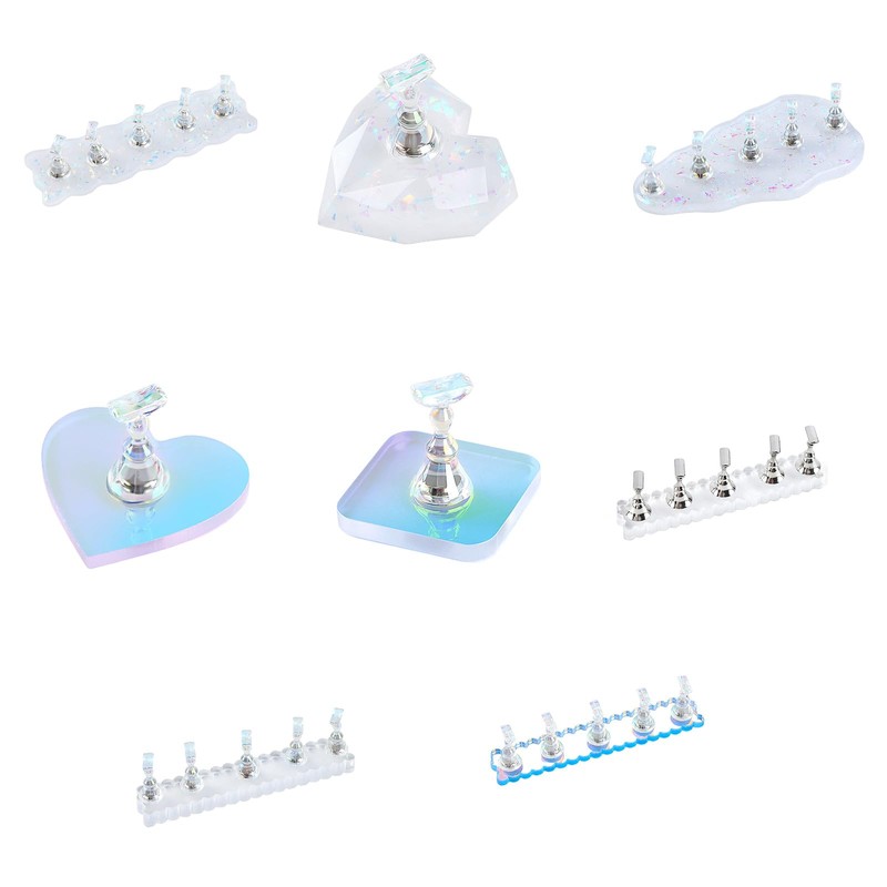 QIANQJL Nail Stand for Press On Nail Holder Acrylic Nails