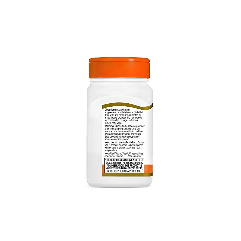 21st Century 21st Century C 500 Mg Tablets, 110 Count
