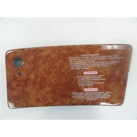 CREST CLASSIC BLANK SAFETY CHECKLIST PANEL WOODGRAIN 14-3/8" X 7-3/8" MARINE