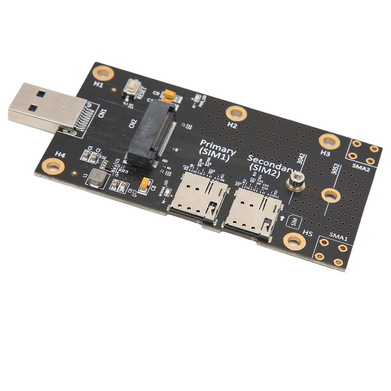 M.2 to USB 3.0 Adapter Push Connector for Dual SIM