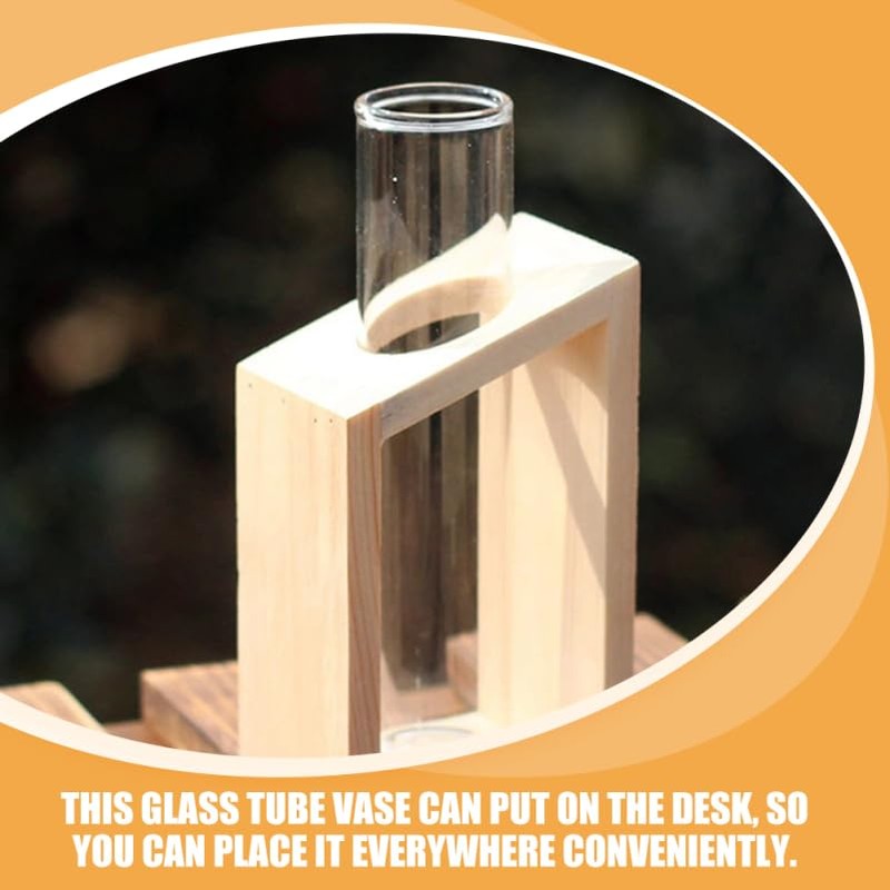 BESPORTBLE Clear Test Tubes for Plant Propagation Station, 4Pcs Glass