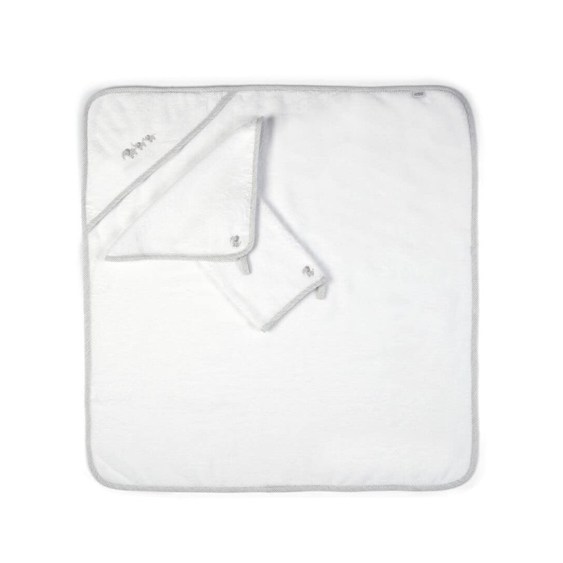 Mamas & Papas 3-Piece Towelling Set - Elephant