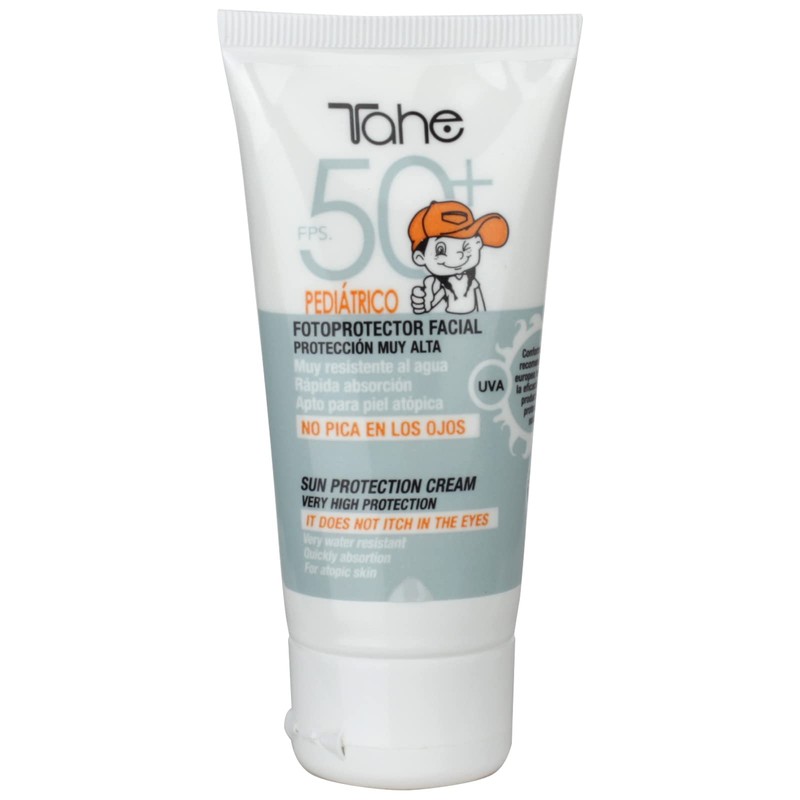 Tahe Pediatric Sun Protection Photoprotector Solar Face Cream SPF50+, 50