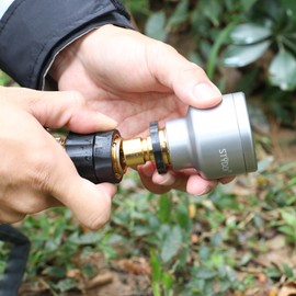 STYDDI Garden Hose Quick Connect Fittings Coupler, Metal Hose Fitting Quick Connector 3/4 Inch GHT Male and Female - No Leaks Water Hoses Quick Disonnect Adapter, 4 Set