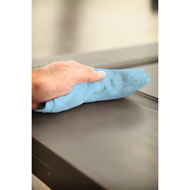 Trimaco 10824 x 16-inch, 24 Pack Blue Microfiber Wipers