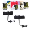 Vaveren 2x Elastic Ski Glove Wrist Straps, Winter Glove Straps,