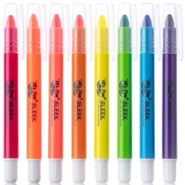 Mr. Pen No Bleed Gel Highlighter, Bible Highlighters, Assorted Colors, Pack of 8