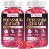 VAJYKEWJY 2 Pack Potassium Citrate Gummies, High Potassium Supplement (1000mg),