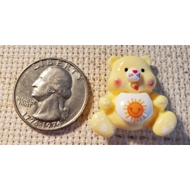 Sunshine Tummy Bear Magnet Needle Minder Cross Stitch Embroidery | Cover Holder