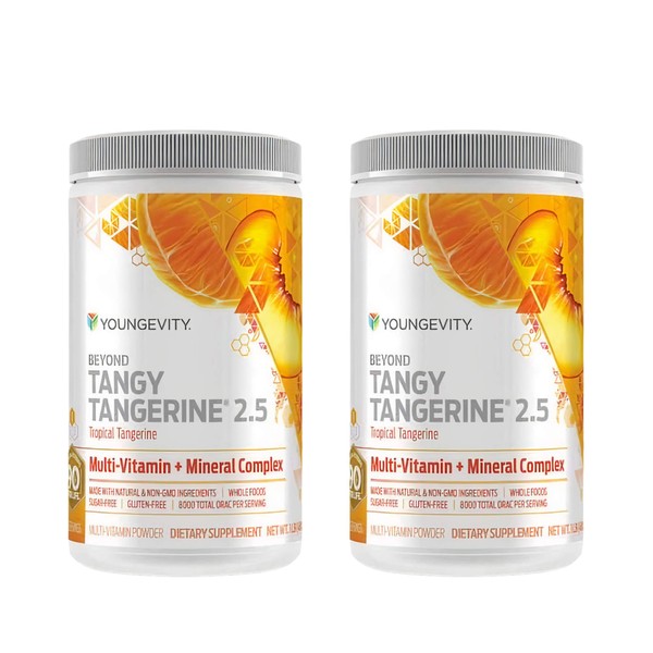 Youngevity Beyond Tangy Tangerine 2.5 Tropical Tangerine Multi-Vitamin (New) (2)
