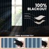 JILRON Accordion Partition Curtain with Ceiling Track - Space-Saving Room