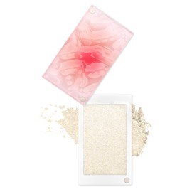 Erinde Glitter Highlight Palette, Shimmer Make-Up Highlighter Powder, Long-Lasting Glow Highly Pigmented Face Powder, Radiant Glow with Light Reflections, for Face and Body Contouring, 3.5 g